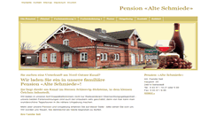 Desktop Screenshot of pension-am-kanal.de